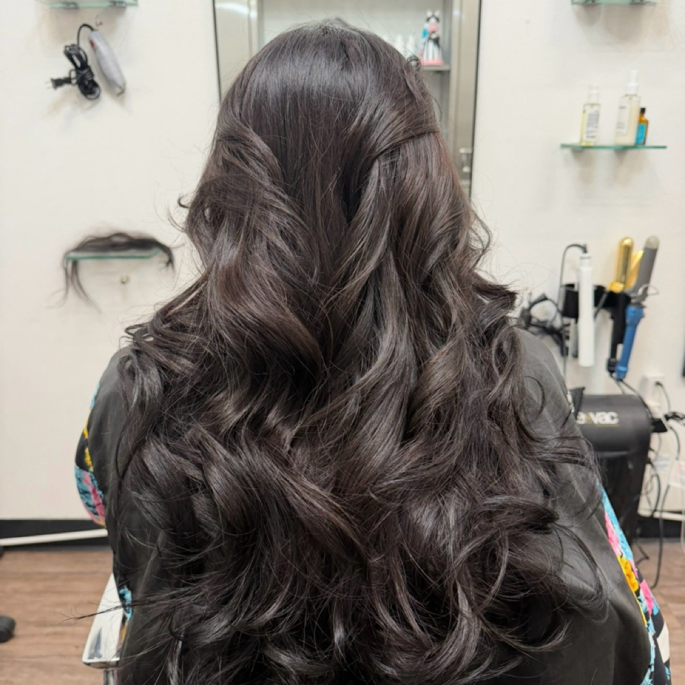 Extensions Refusion at Eyeleen’s Mane Addiction in Fontana, CA