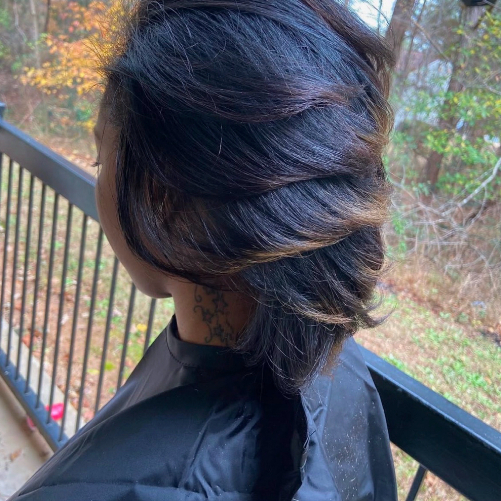 The Ultimate Silk Press Experience at The Flawless Butterfly Effect By Lakesha in Atlanta, GA