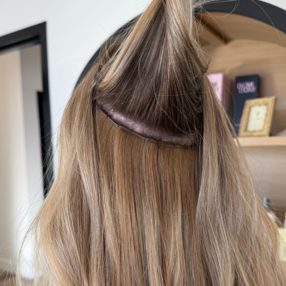 1 row extensions at Beauty by Brook in Sandy, UT