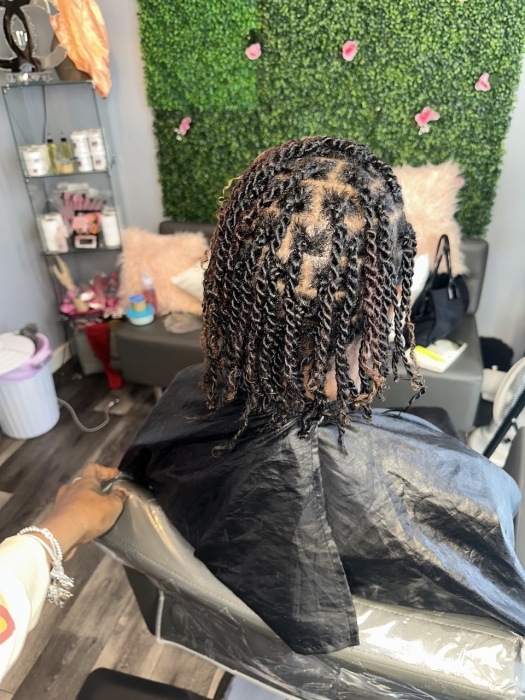 Medium 2 Strand Twist at C&C Hair Collection in Palos Hills, IL