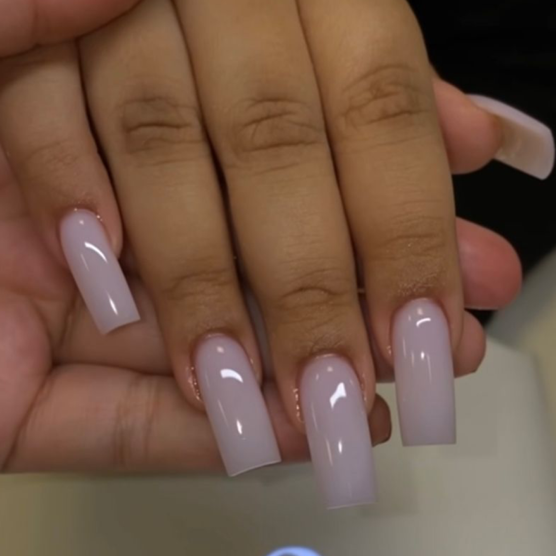 Acrylic full set (long) at Sets by Hannah in Hilliard, OH