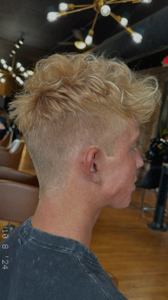 Clipper Cut And Color Enhancment