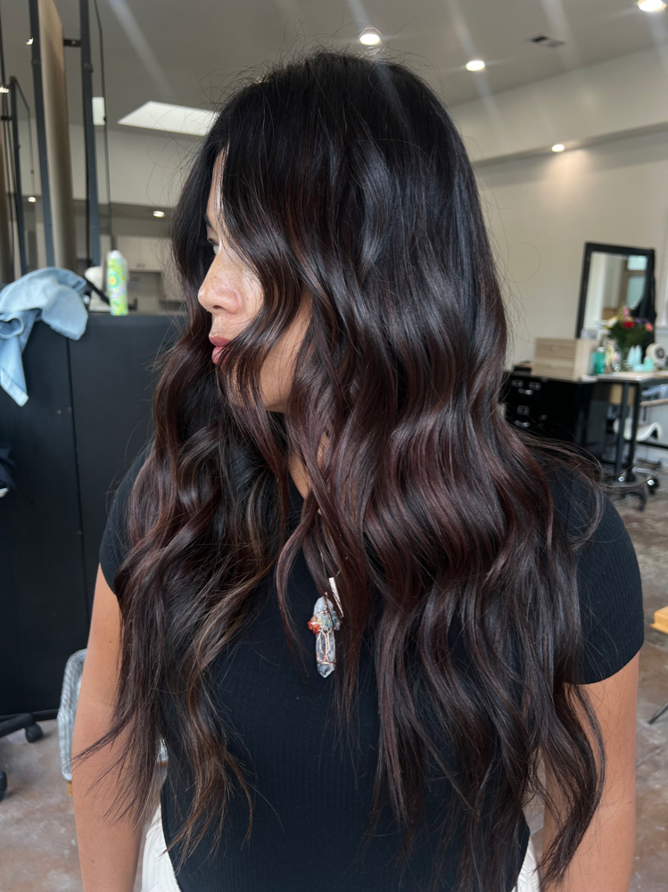 Root Touch Up With Haircut