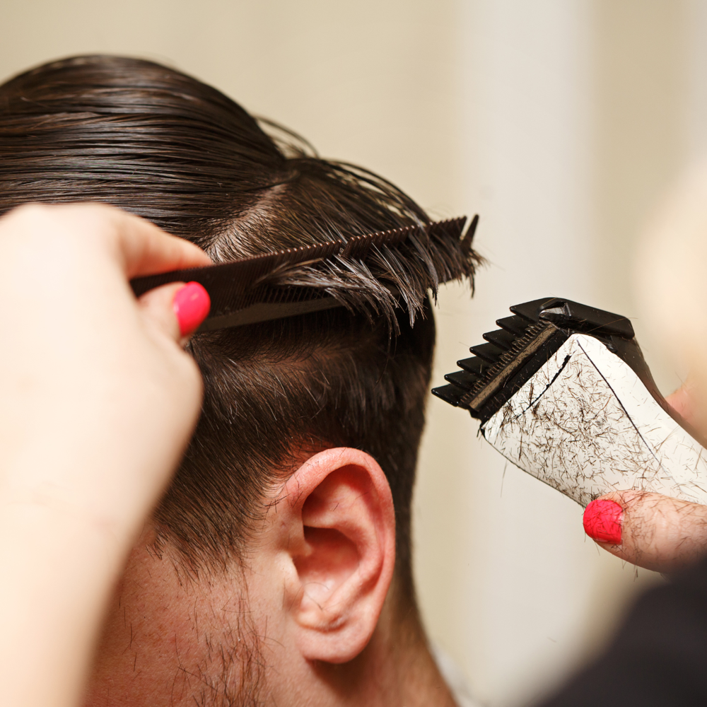 Mens haircut