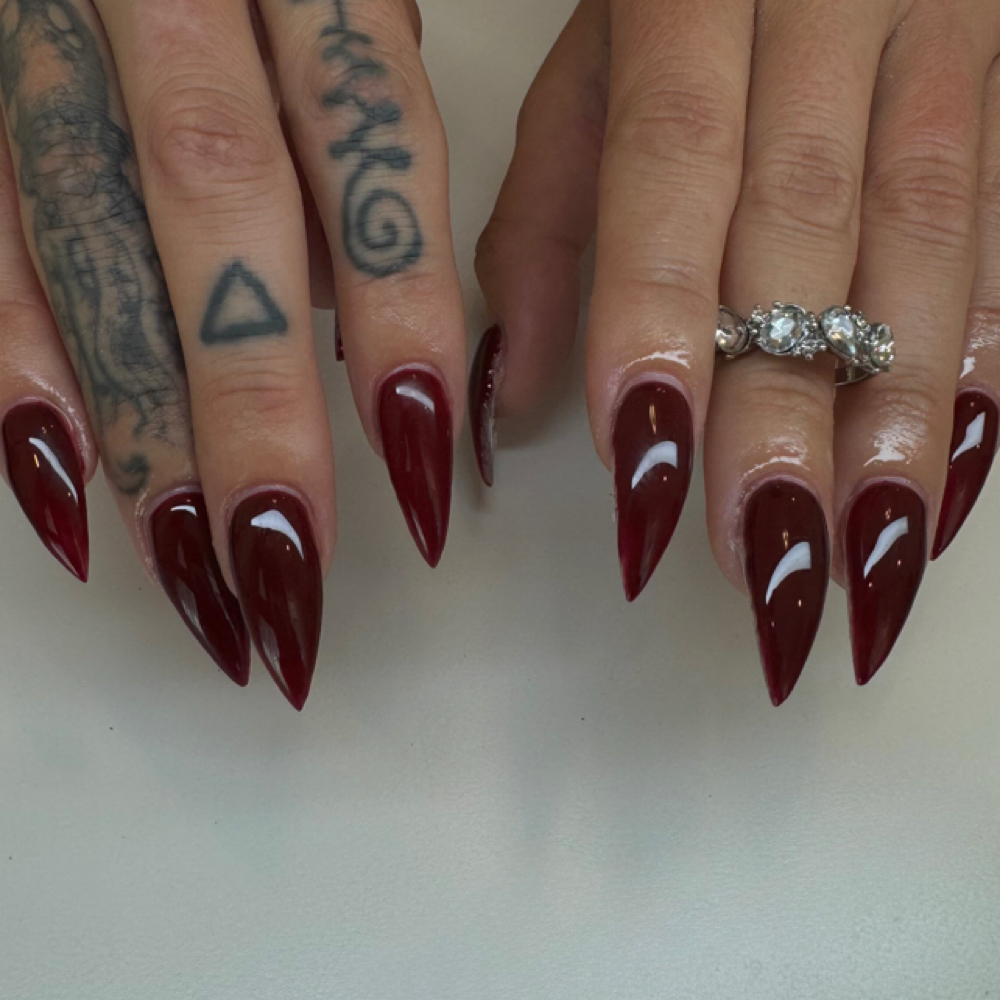 (Long) Acrylic Full-set at Hannalisanails in Mooresville, NC
