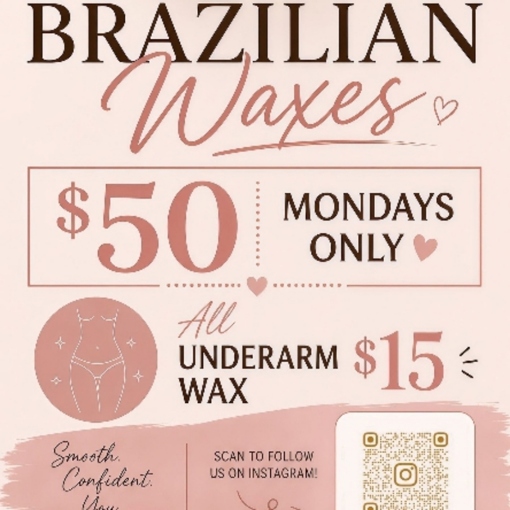 Monday's Underarm Wax at SUBLIME BEAUTY STUDIO in MONTEREY, CA