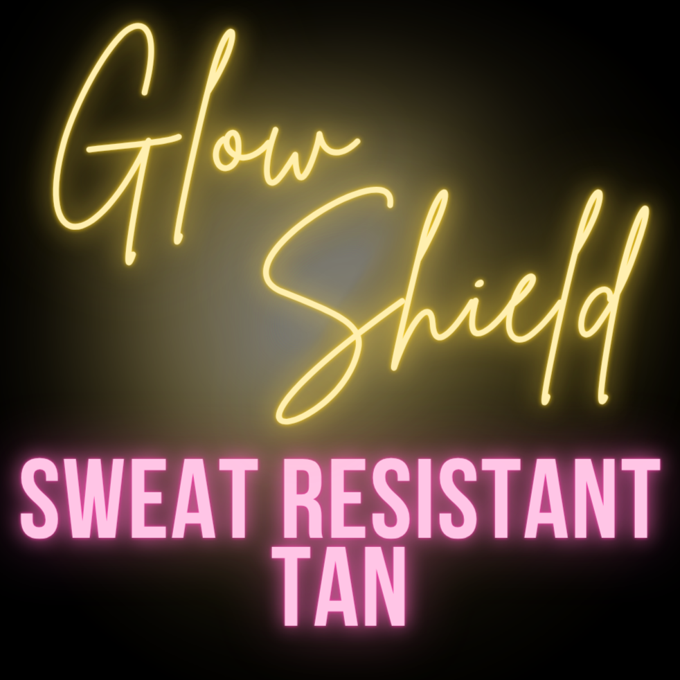 Glow Shield Spray Tan at Let’s GLOW Tanning Co. in Gun Barrel City, TX
