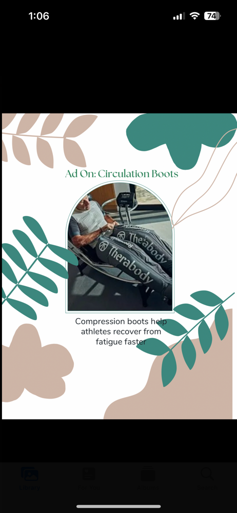 Add On: Commpression Boots