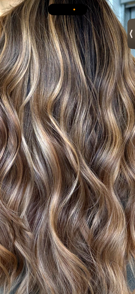 full foil/balayage at BLOOM STUDIO in East Providence, RI