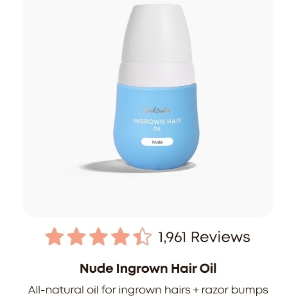 Nude Ingrown Hair Oil