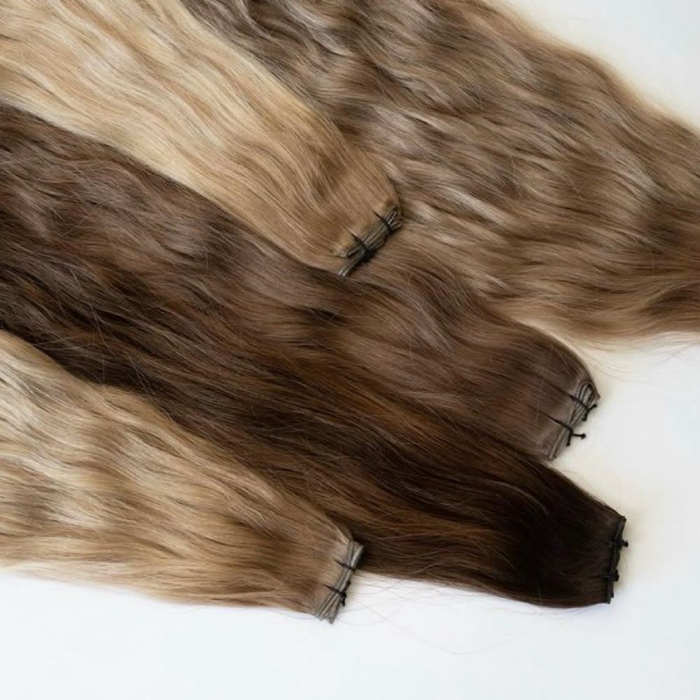 Muse Hair Extensions Consultation at Natalie Dolezal in Orchard, NE