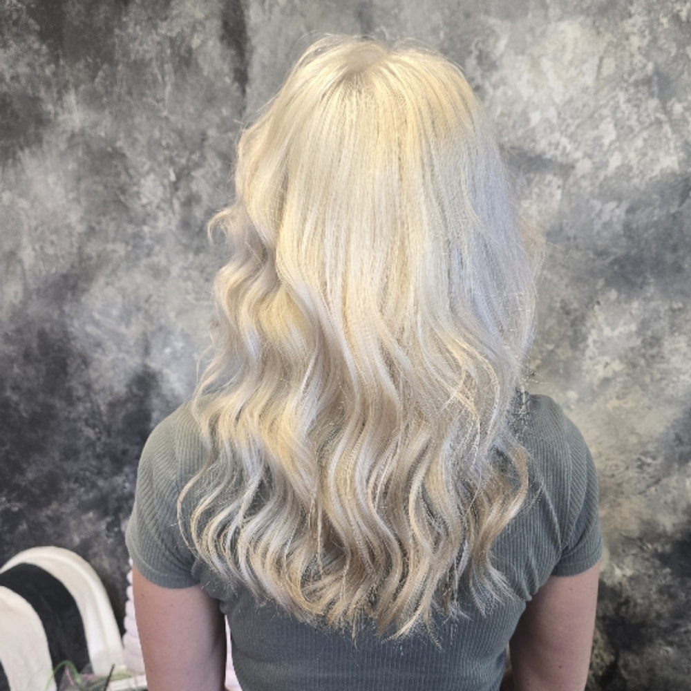 All Over Blonding at The Bloom Room Hair & Head Spa Studio in Shreveport, La, LA