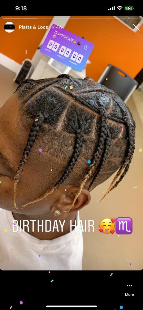 Two Strand Twist / Men Braids