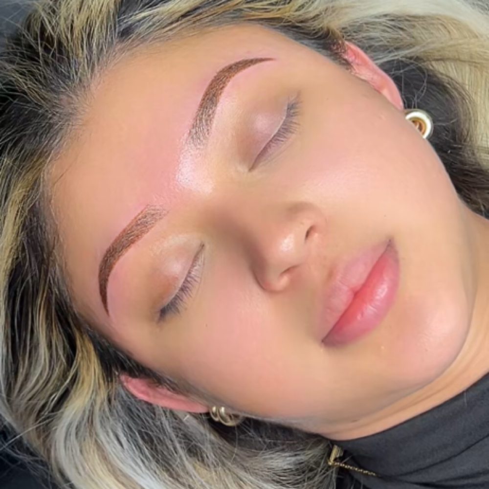 Ombre Powder Brows at Eleganza Beauty Bar in Lufkin, TX