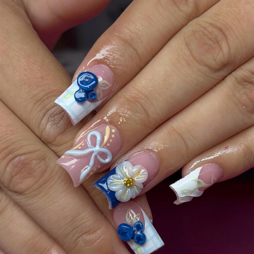 Medium Full Set at Nails By Mary Jane in Hanford, CA