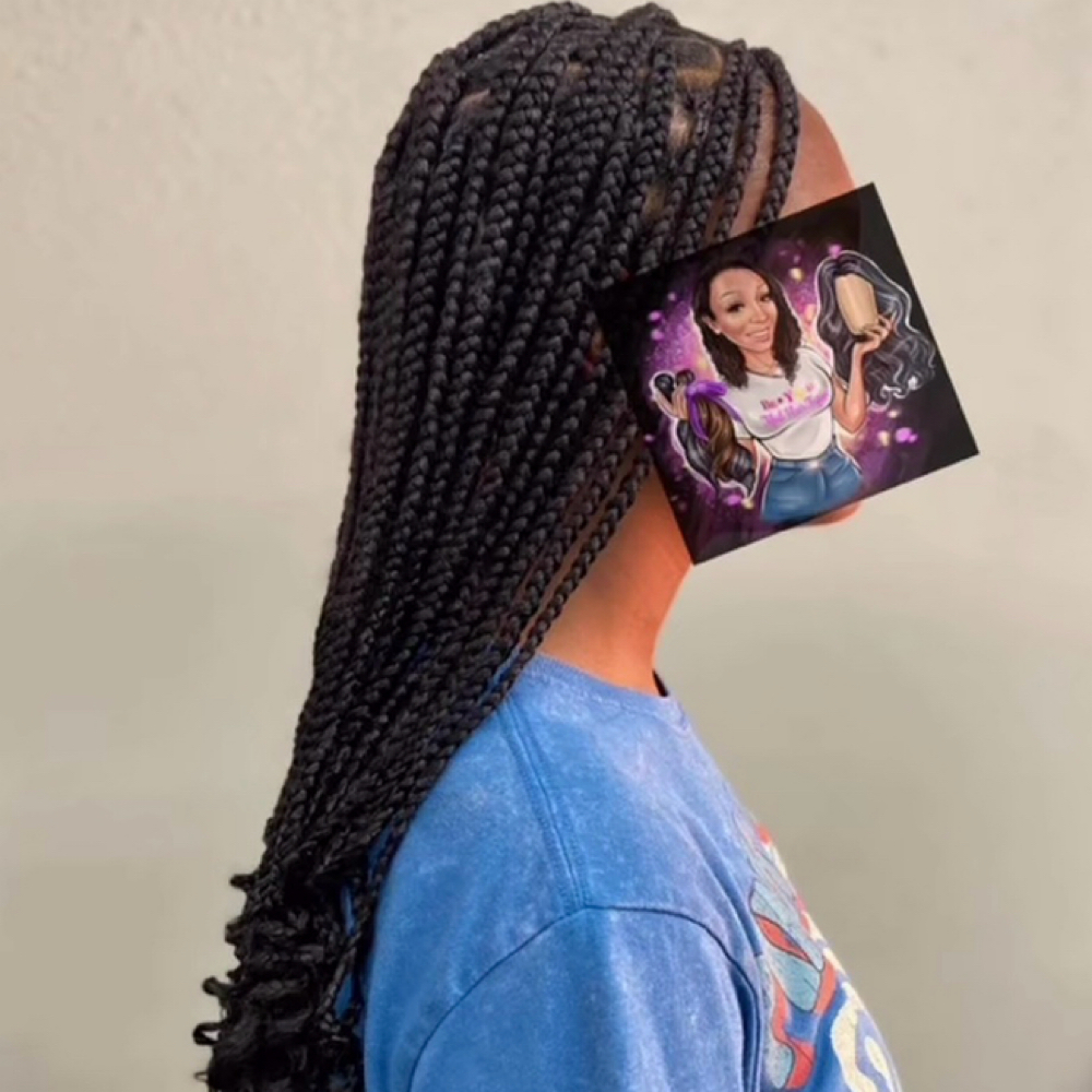 Kids Med Knotless Ages 5-9 at BeyoutifulHairtique in Duncanvile, TX