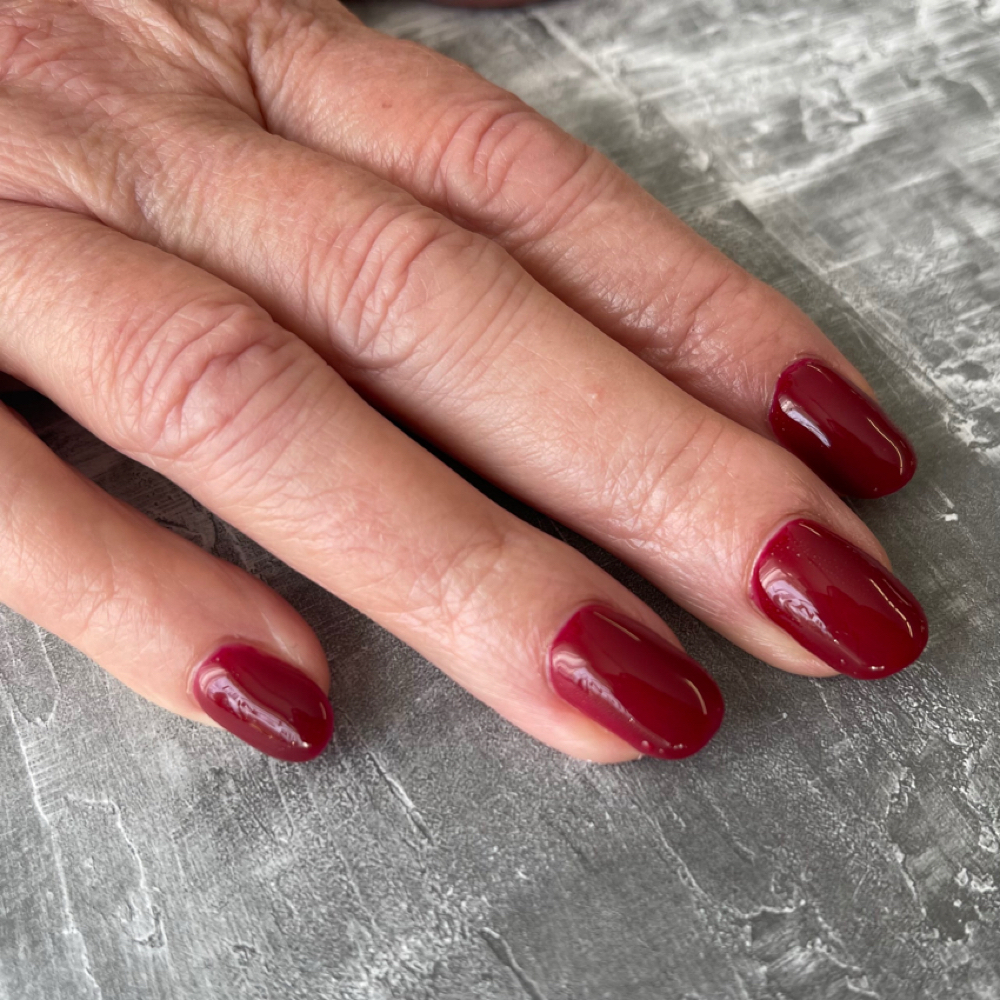 Structured gel manicure at Nail It! in Medford, OR
