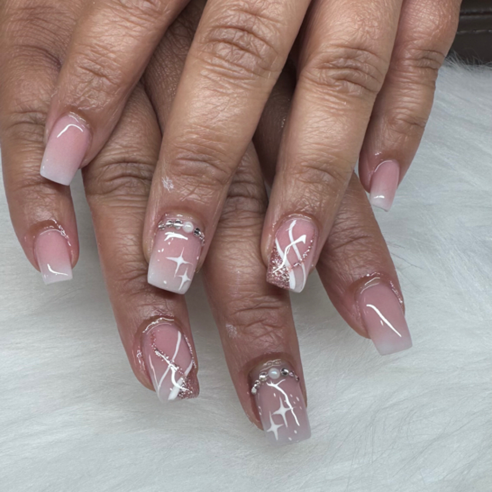 Dip Powder Fill at TJ Nails & Spa in Clovis, NM