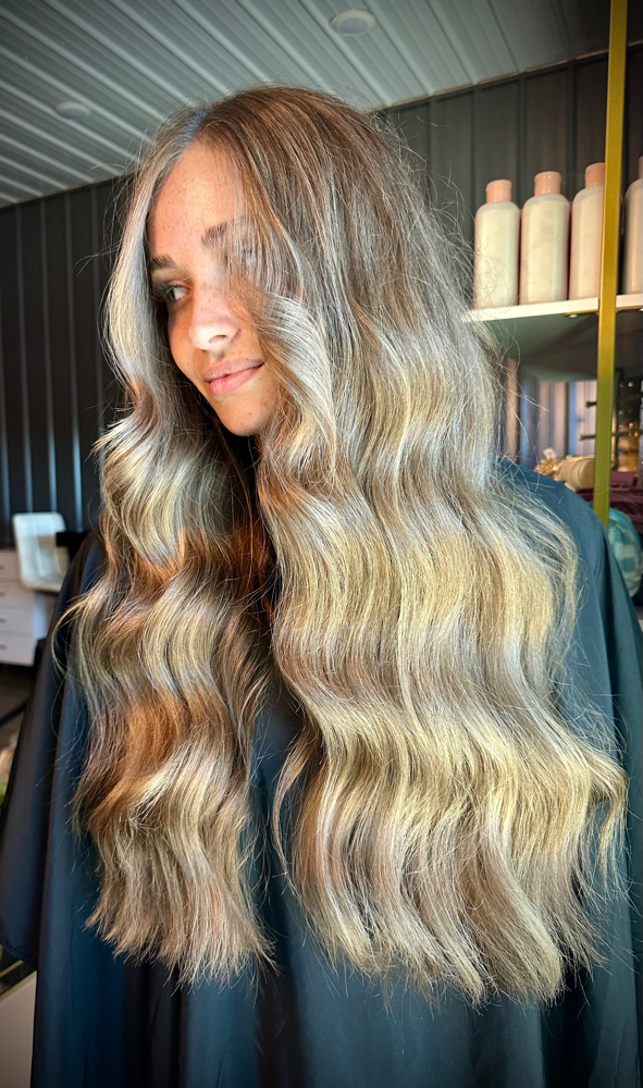 partial balayage/lived in