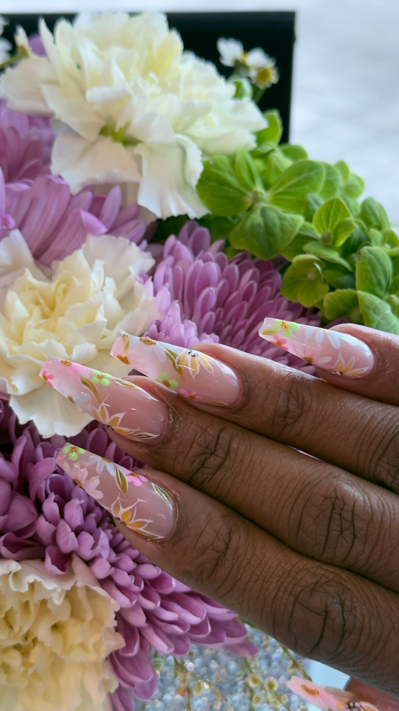 Gel X Fullset W/desing Or French