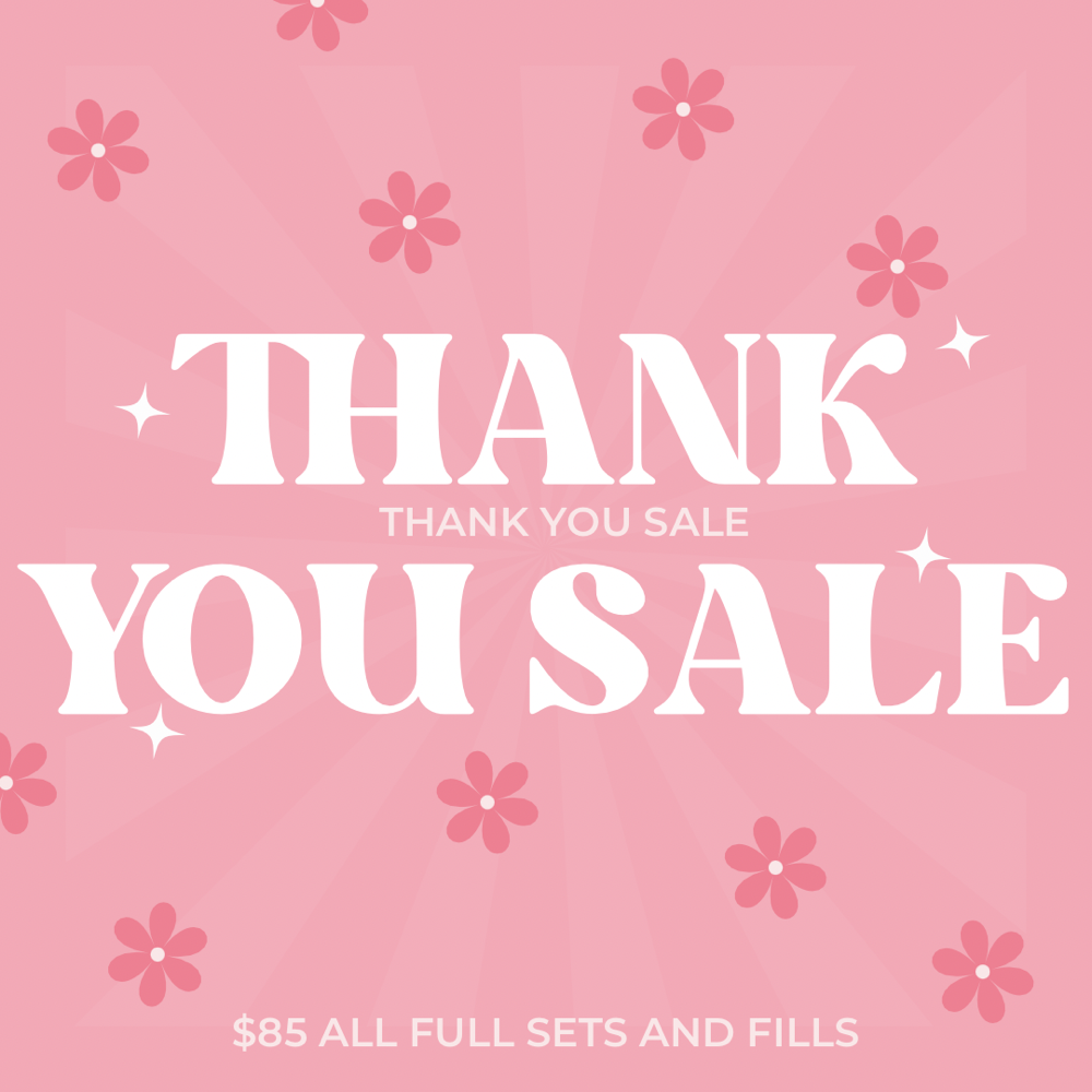 Thank You Sale 🤍