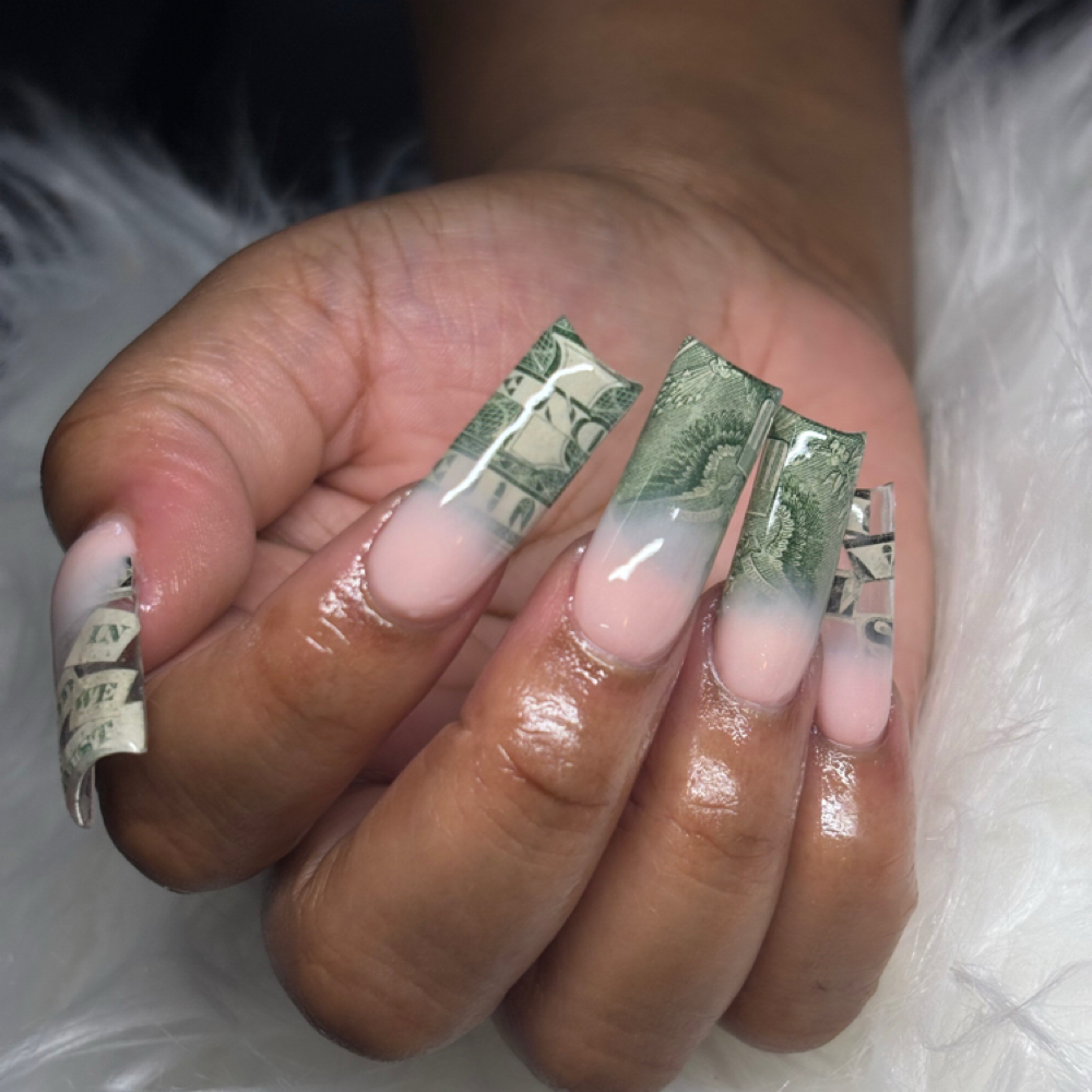 Encapsulation In Acrylic at Nails By Jailin Alyssa in Maple Heights, OH