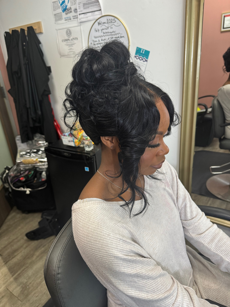 Bridal Hair Styling at Labre Studio in Richardson, TX