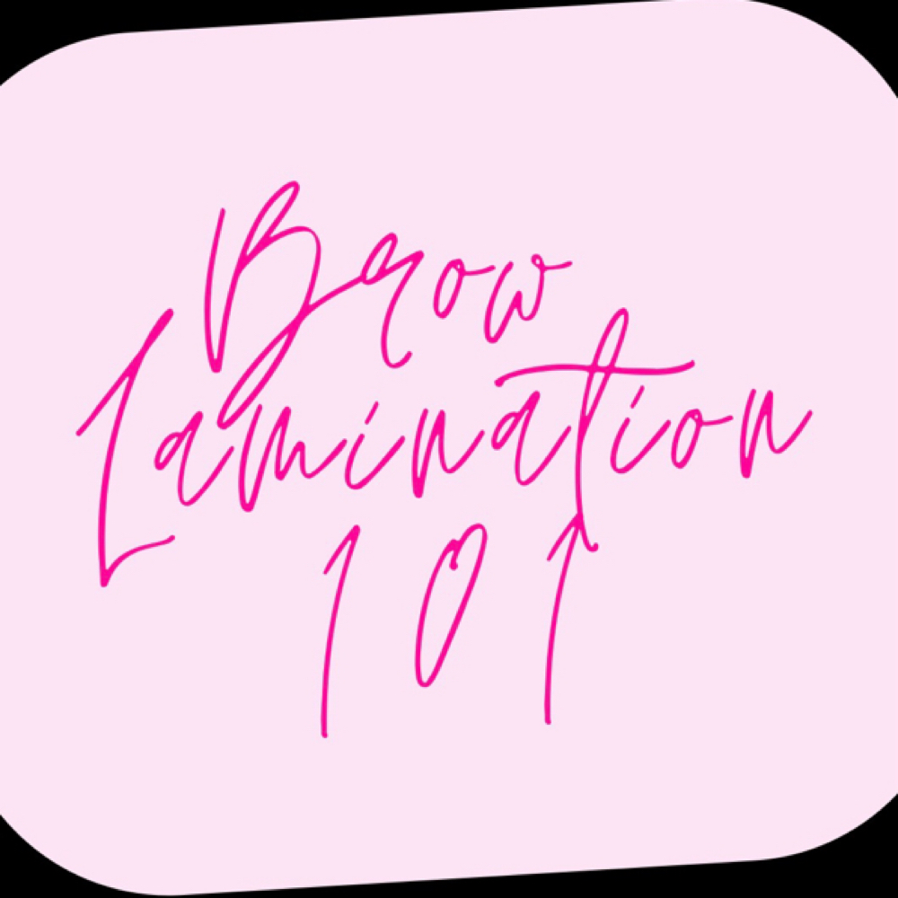 Brow lamination 101 at Ava Beauty Lounge in Torrance, CA