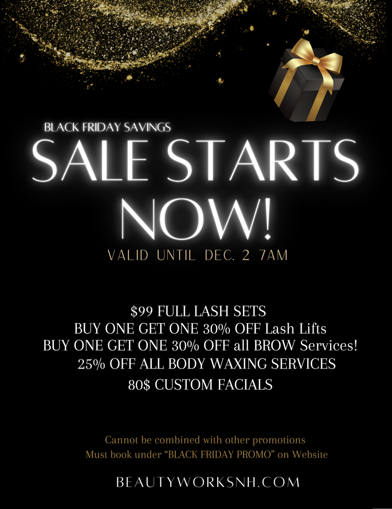 BODY WAX SERVICE 25% OFF