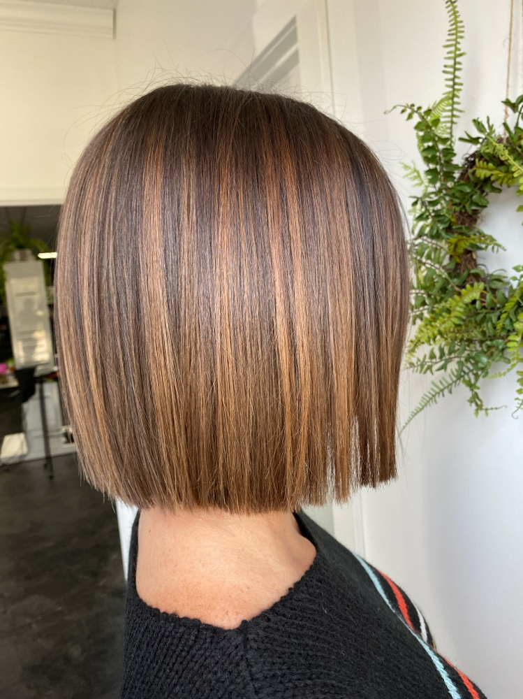 Add On Haircut W/ Color