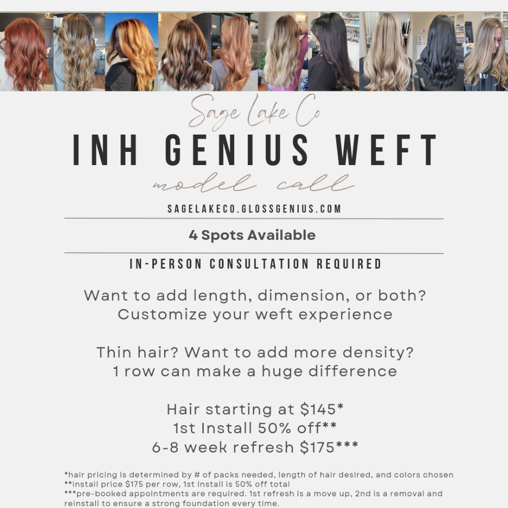 INH Genius Weft - Sew In Extensions