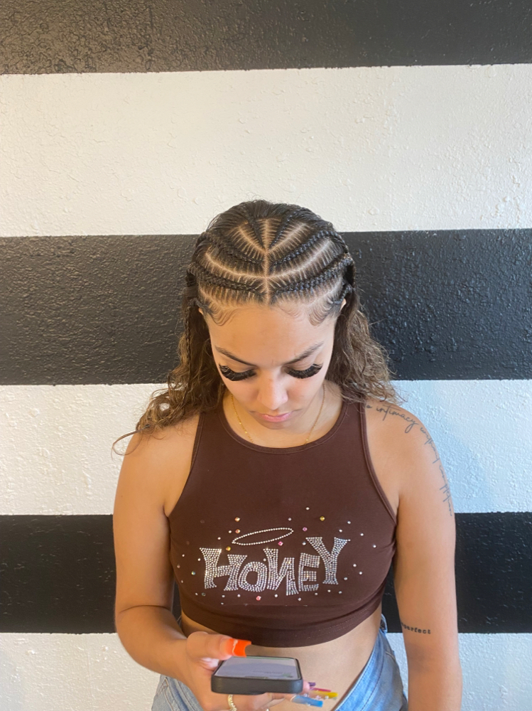 Headband Cornrows