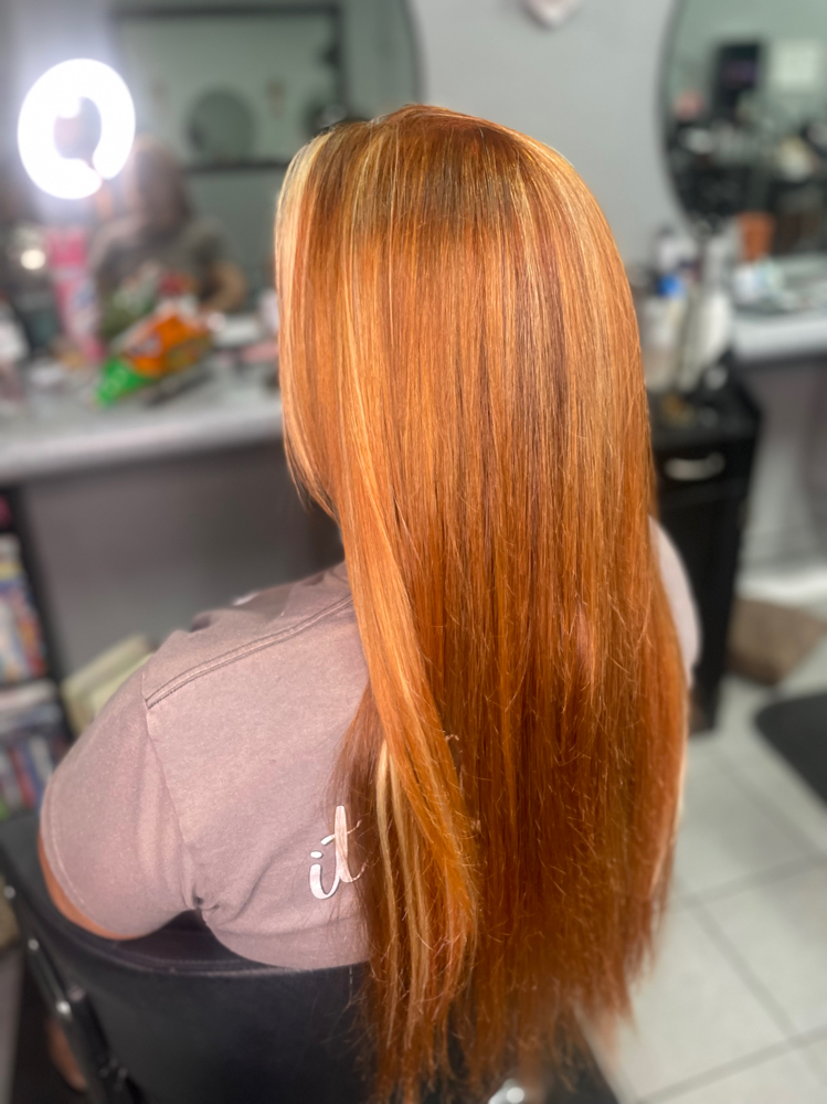 All Over Color at Samantha All Teased Up Co in Groveland, FL