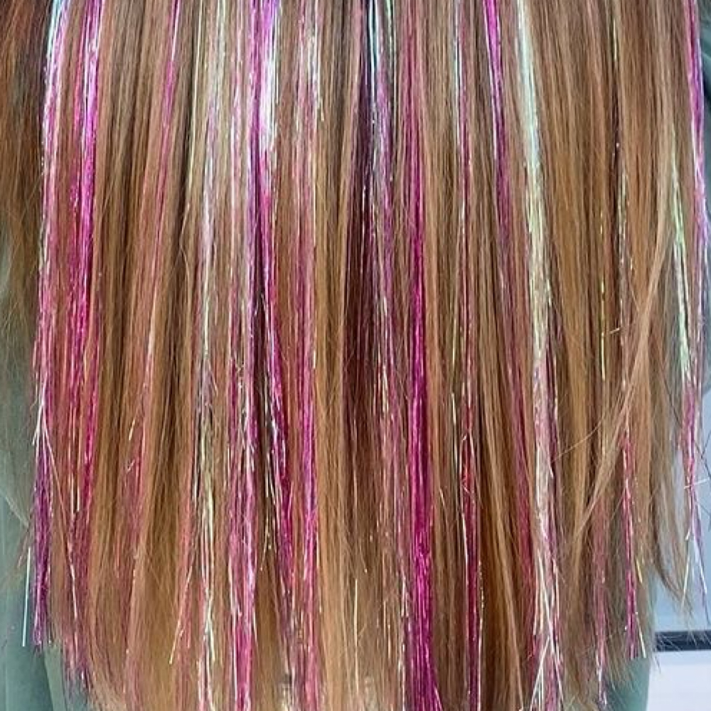 HAIR TINSEL at Joie Hair Co. in Knoxville, TN