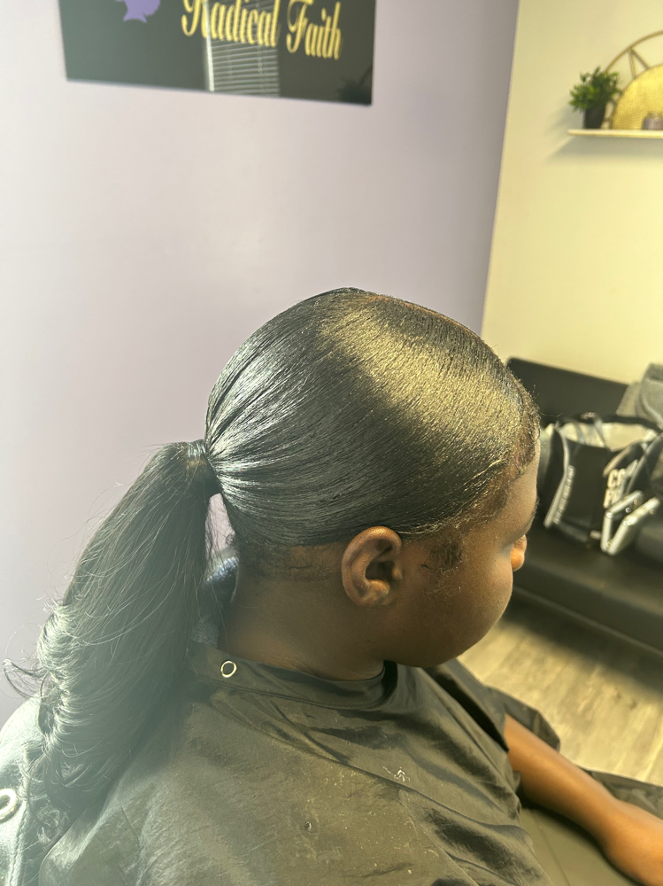 Sleek Ponytail