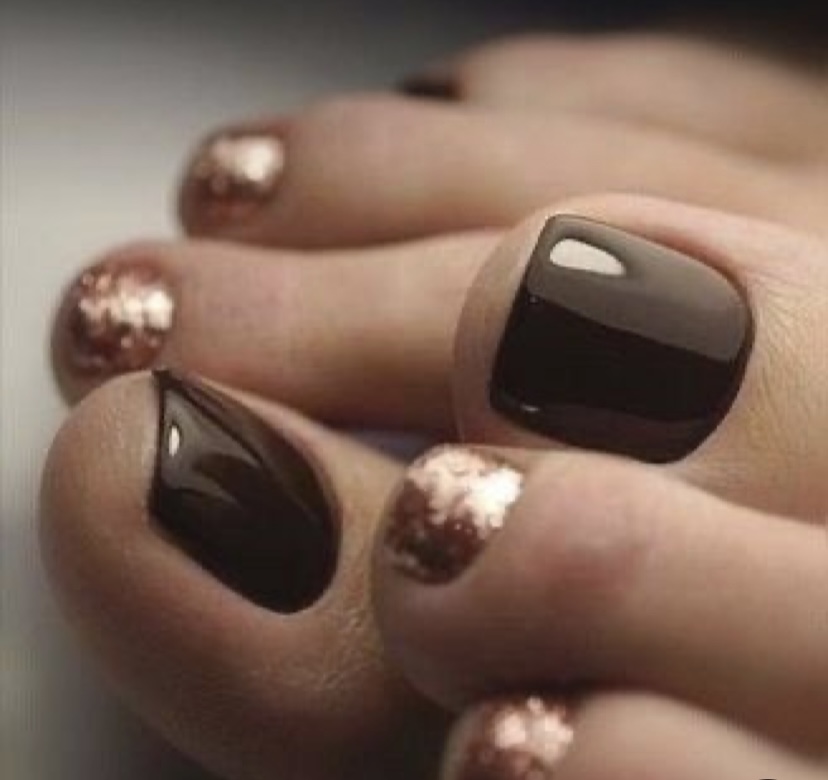 Pedicure - Gel polish/Bling