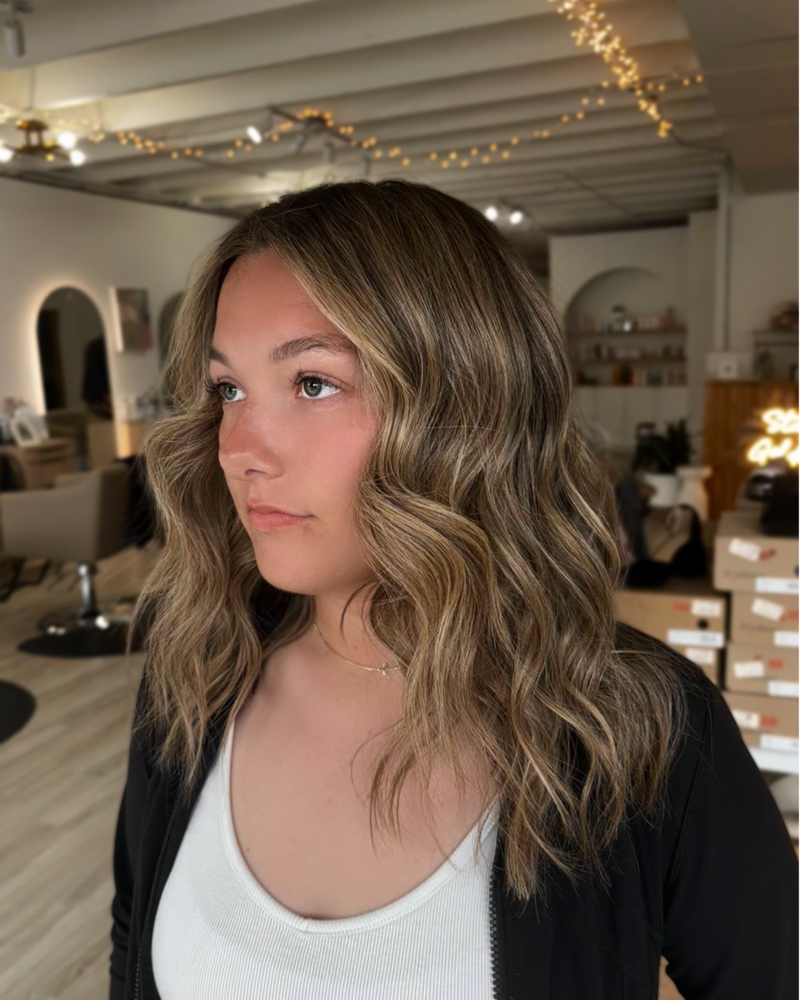 Partial Foil, Toner & Haircut