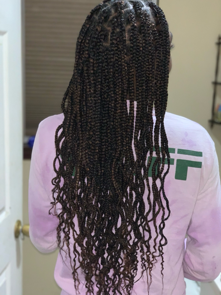 Medium Box Braids Extentions