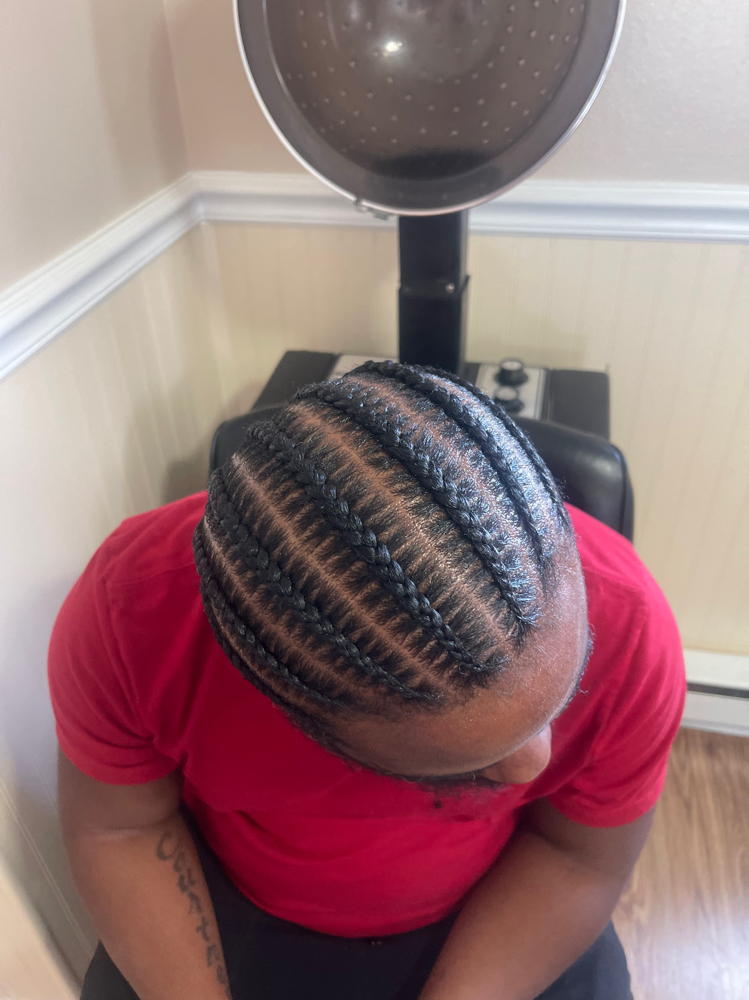 Cornrows (Straight Backs)