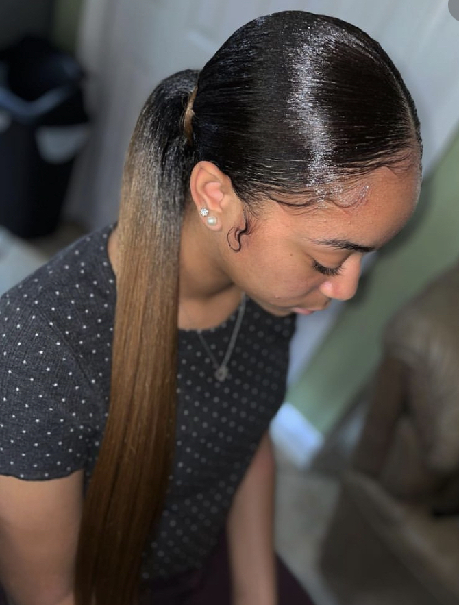 Simple Sleek Ponytail