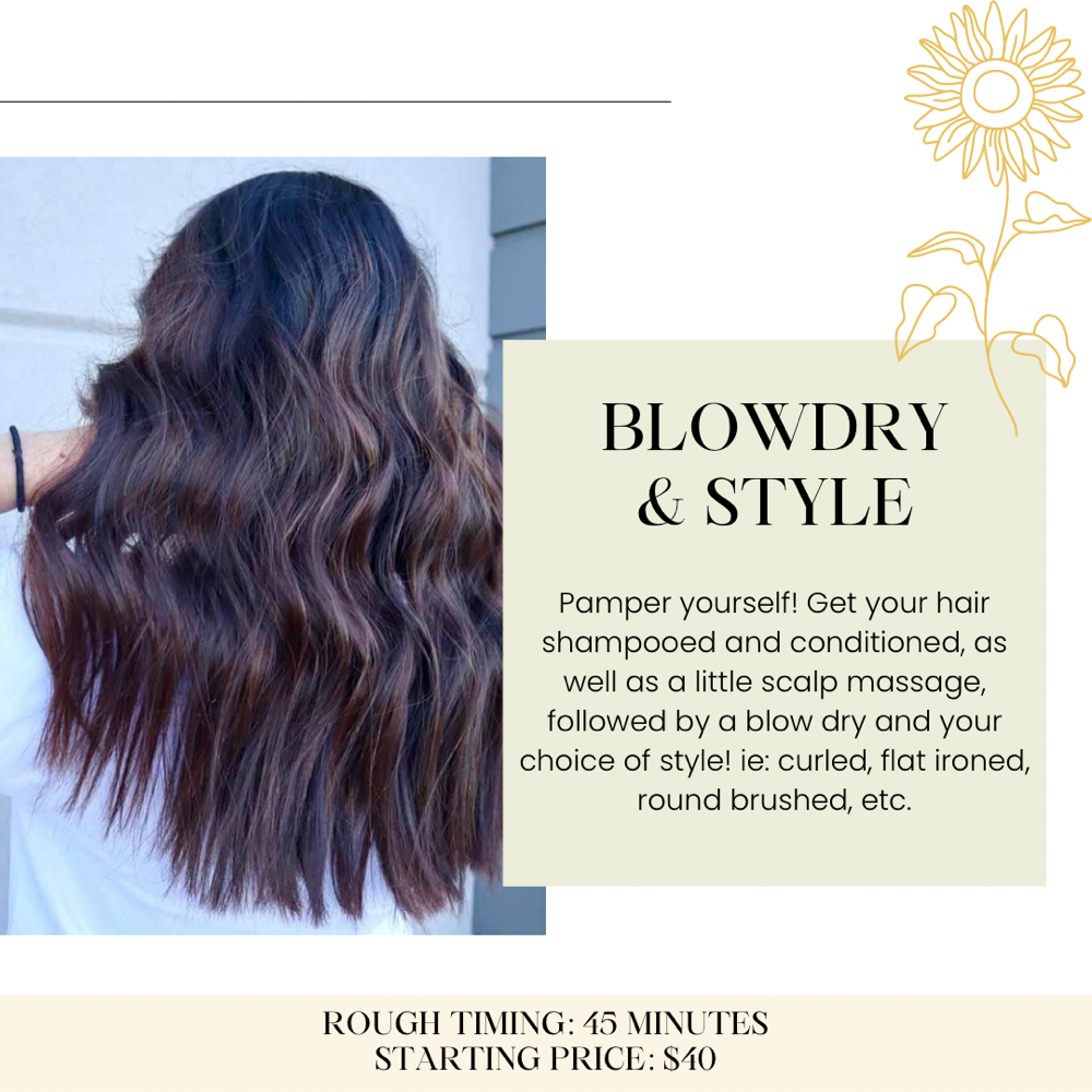 Blow Dry & Style