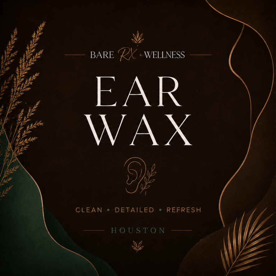 Ear Wax | Houston at Bare RX + Wellness | Full Body Waxing in Midtown Houston in Houston, TX