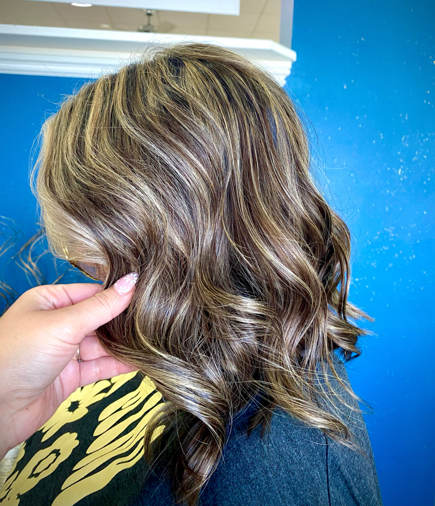 Partial Highlight, Toner, Haircut