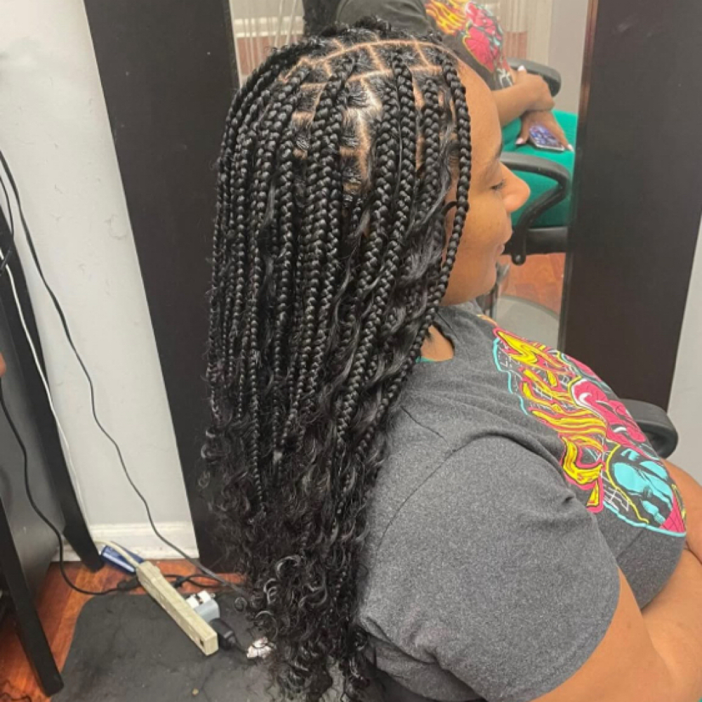 Boho Knotless at Jasmine Allayne Studio in Burlington, NC