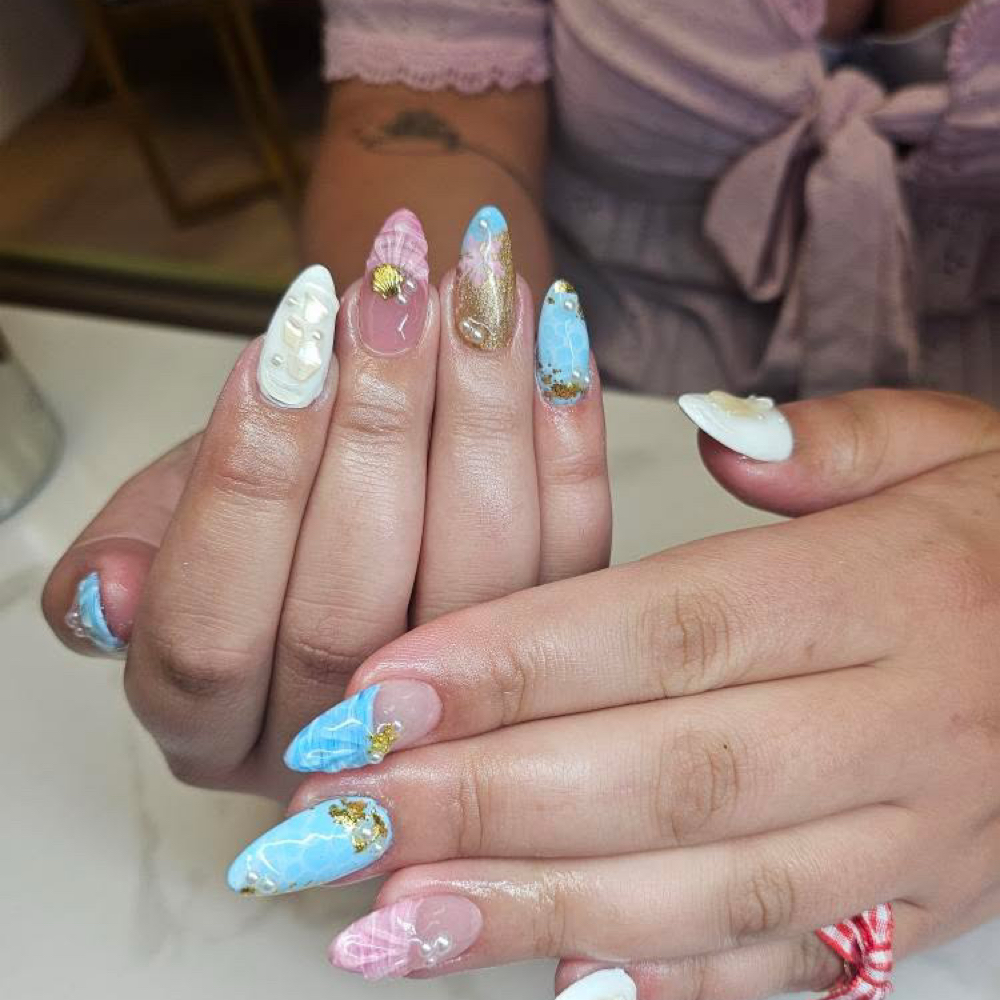Acrylic refill at Zaza nails LLC in Junction, KS