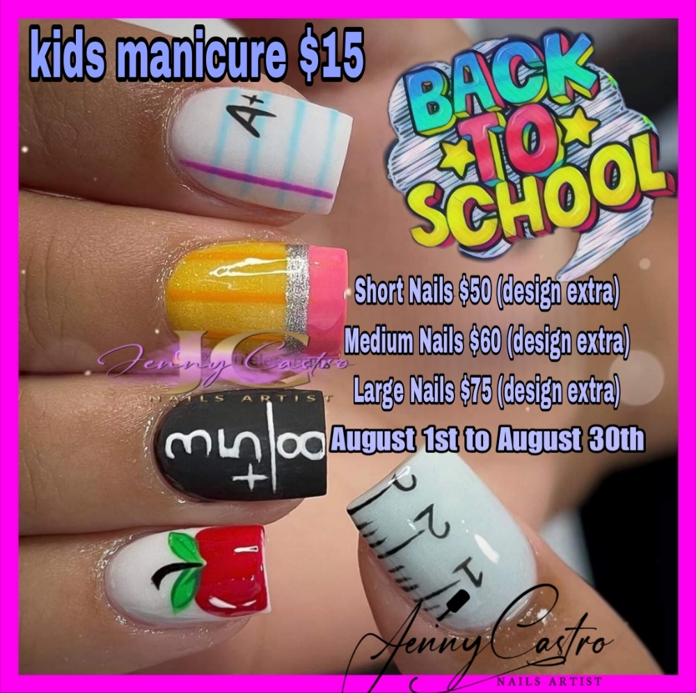 Back To School kids MANICURE