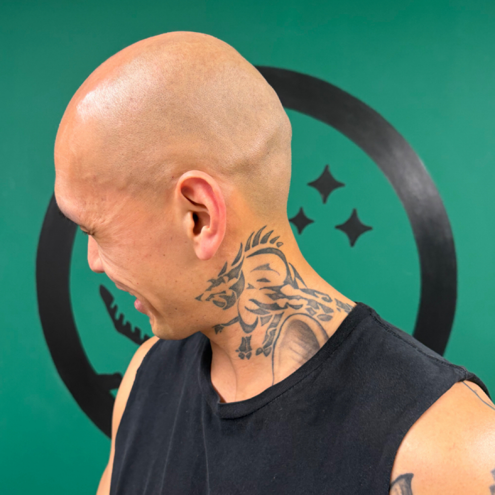 Head Shave (The Sam) at The Rookery Barbershop in NASHVILLE, TN