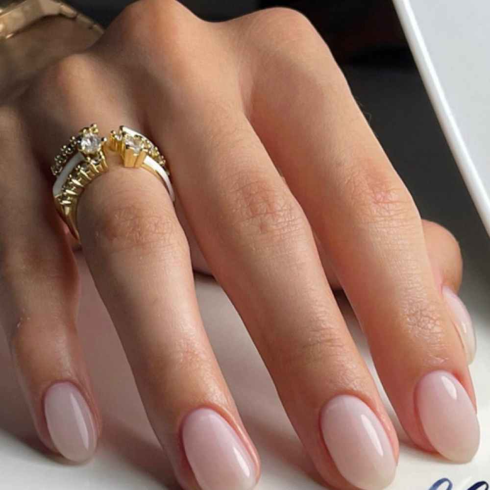 LUMINARY BUILDER GELL MANICURE at Mariposa Salon LLC in San Diego, CA