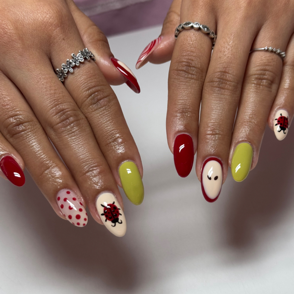 Medium Nail Art at Nails by Elena in Porterville, CA