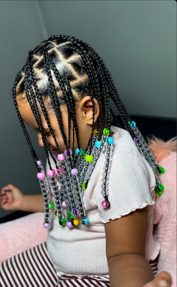 Kids Natural Plaits With Beads at Root Revival in Pittsburgh, PA